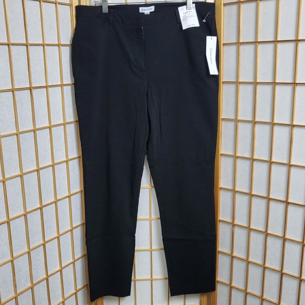 NWT Calvin Klein black dress pants size 14